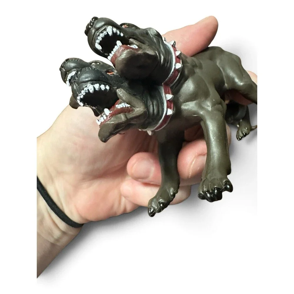 Papo 2010 Cerberus 3 Headed Dog Fantasy Creature Figure